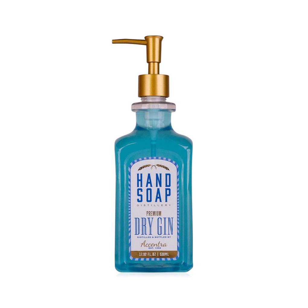 Hand soap 530ml in dispenser - Dry Gin bottle - Accentra