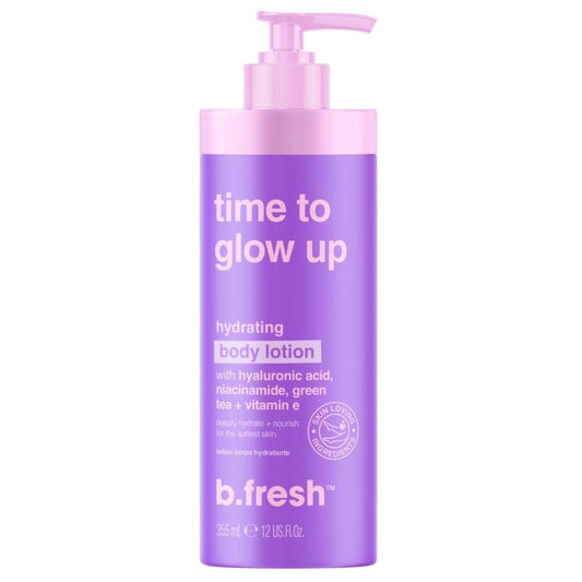 It's time to glow up, Moisturizing body lotion 355ml with hyaluronic acid - BFresh