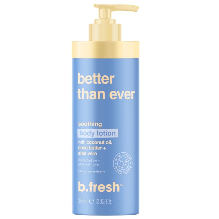 Better than ever, Ενυδατική λοσιόν σώματος 355ml με βούτυρο καριτέ - BFresh