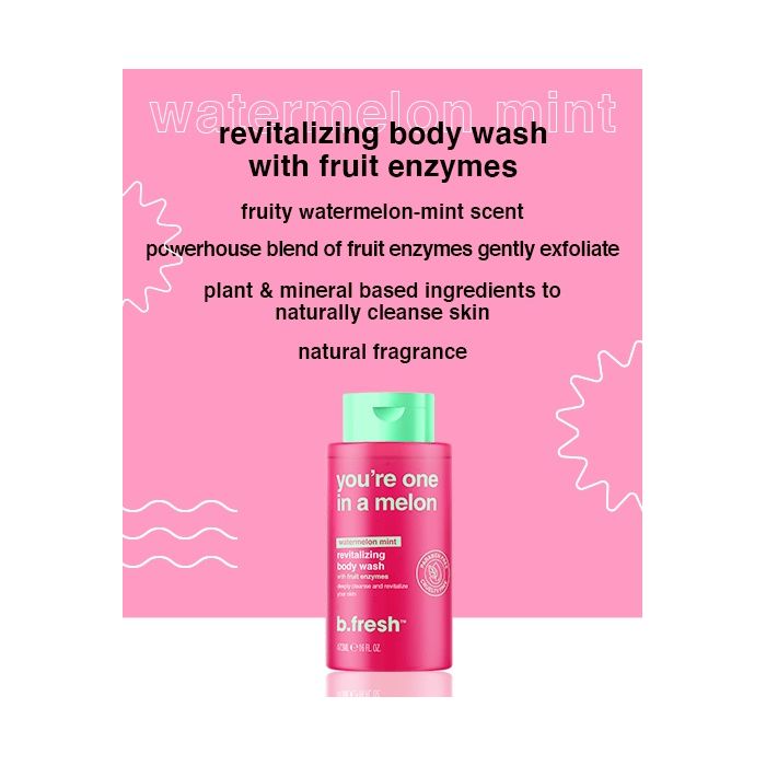 Revitalizing Αφρόλουτρο gel 473ml, You're one in a melon - BFresh