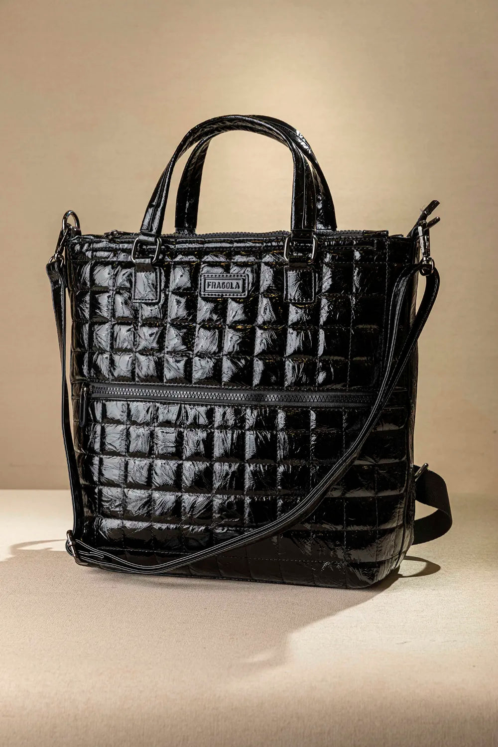 Τριθέσιο backpack- τσάντα ώμου Χρώμα: ΜΑΥΡΟ/BLACK