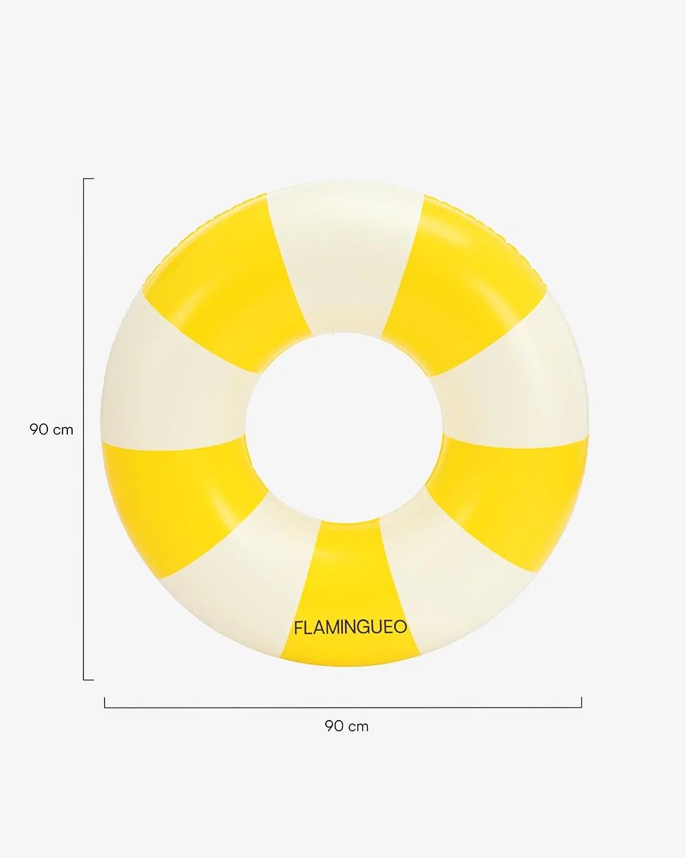Φουσκωτό κίτρινο donut σωσίβιο 90*90cm, Lula Floatie - Flamingueo