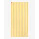 Πετσέτα με μικροΐνες 90*180cm Κίτρινη Ultra-Fast Drying, Tropic - Flamingueo