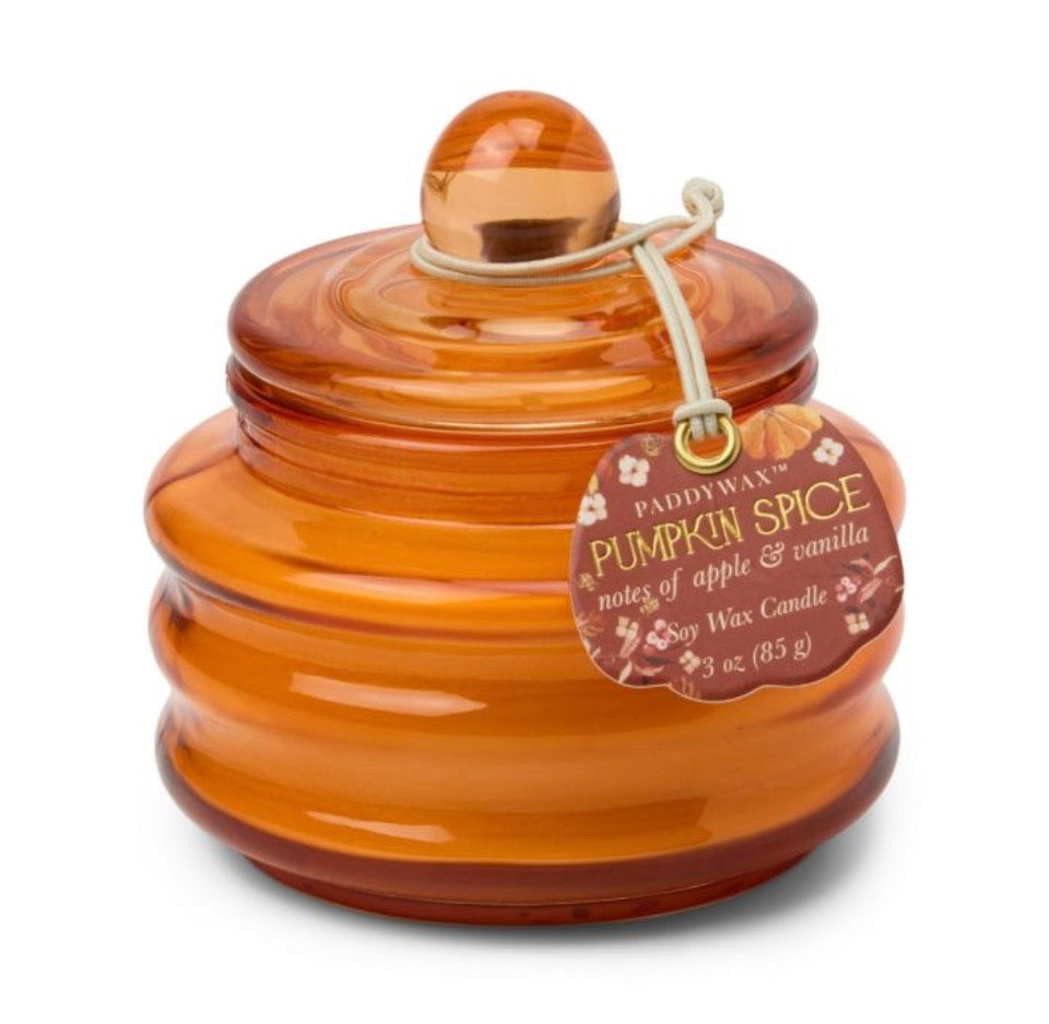 Beam Καφέ Κερί με καπάκι, Pumpkin Spice Brown 85gr - Paddywax