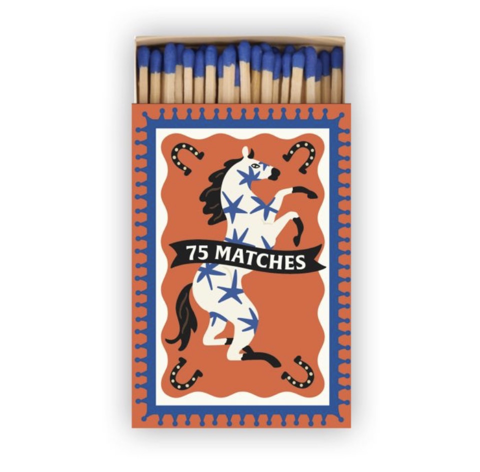 Adopo 'Horse' set 75 Σπίρτα ασφαλείας 9.6cm - Paddywax