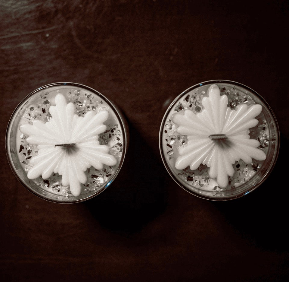 Snowflakes Candles CHRISTMAS COLLECTION