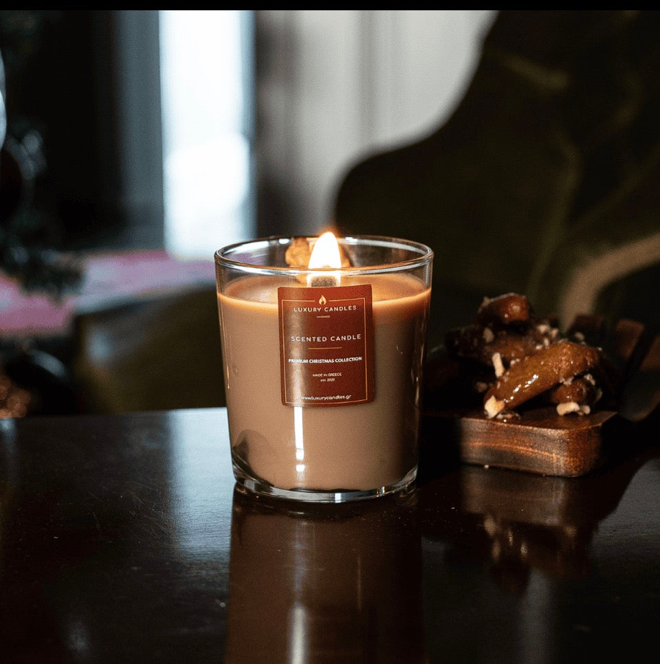 Melomakarono ΣΕΤ Αρωματικό κερί & αρωματικό χώρου Melomakarono Diffuser 100ml CHRISTMAS COLLECTION