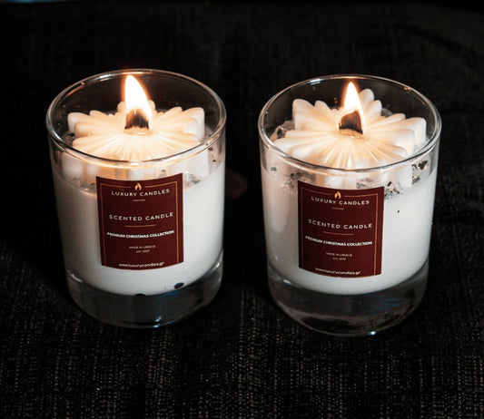 Snowflakes Candles CHRISTMAS COLLECTION