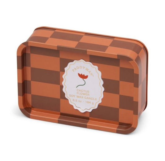 A dopo κερί σόγιας μεταλλικό δοχείο, Cactus Flower 184gr Flower - Paddywax