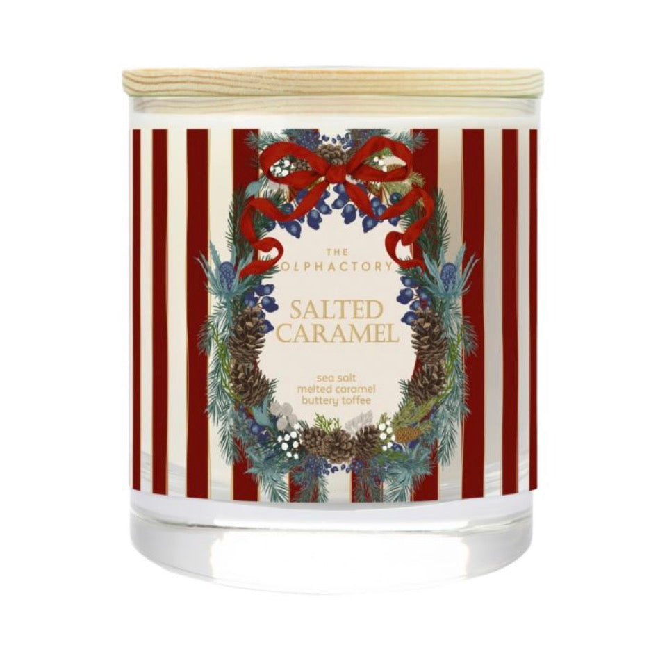 Salted Caramel Φυτικό αρωματικό κερί 200gr, '25 Special Edt - Ambientair