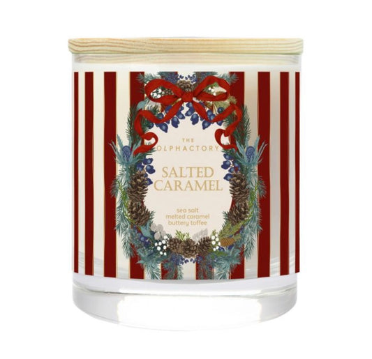 Salted Caramel Φυτικό αρωματικό κερί 200gr, '25 Special Edt - Ambientair