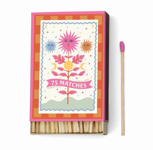 Adopo 'Sun' Hot Pink 75 Σπίρτα ασφαλείας 9.6cm - Paddywax