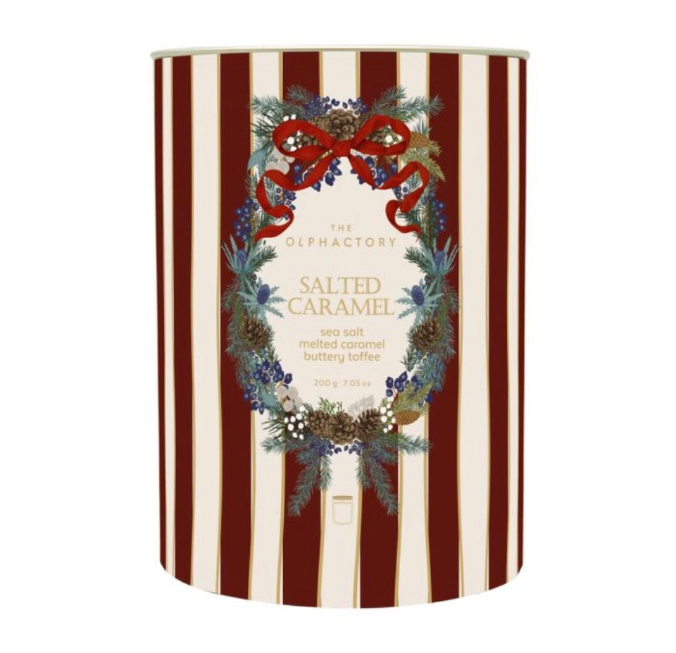 Salted Caramel Φυτικό αρωματικό κερί 200gr, '25 Special Edt - Ambientair