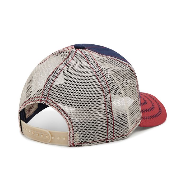 The Freedom Eagle Jockey Hat, Indigo Blue Eagle - Goorin Bros