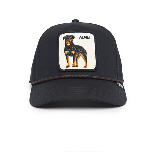 Alpha Dog 100 Netless Jockey Hat, Black Dog - Goorin Bros