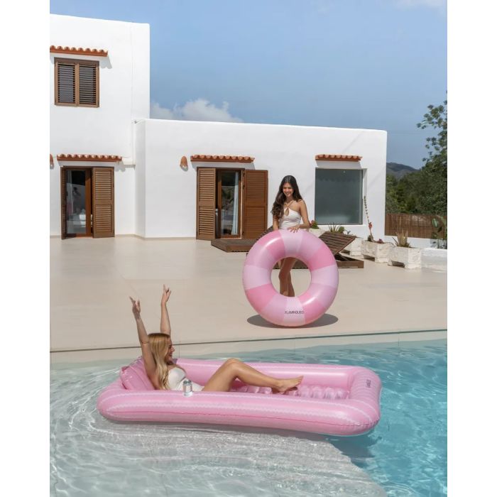 Φουσκωτό ροζ donut σωσίβιο 110*110cm, Celia Floatie - Flamingueo