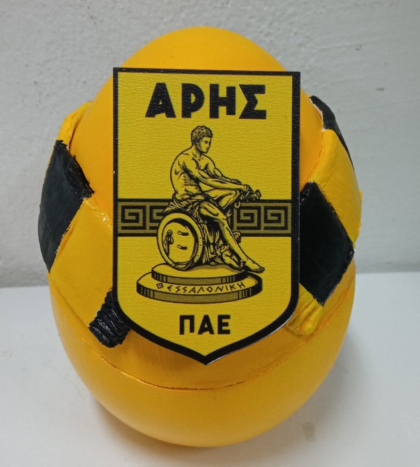 Χειροποίητο πήλινο διακοσμητικό αβγό.Κωδικός Προϊόντος: XR3637