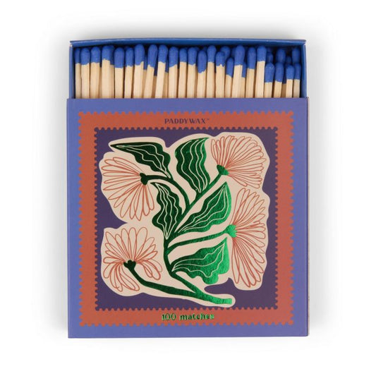 Floral, 100 Jumbo Safety Matches 11cm - Paddywax