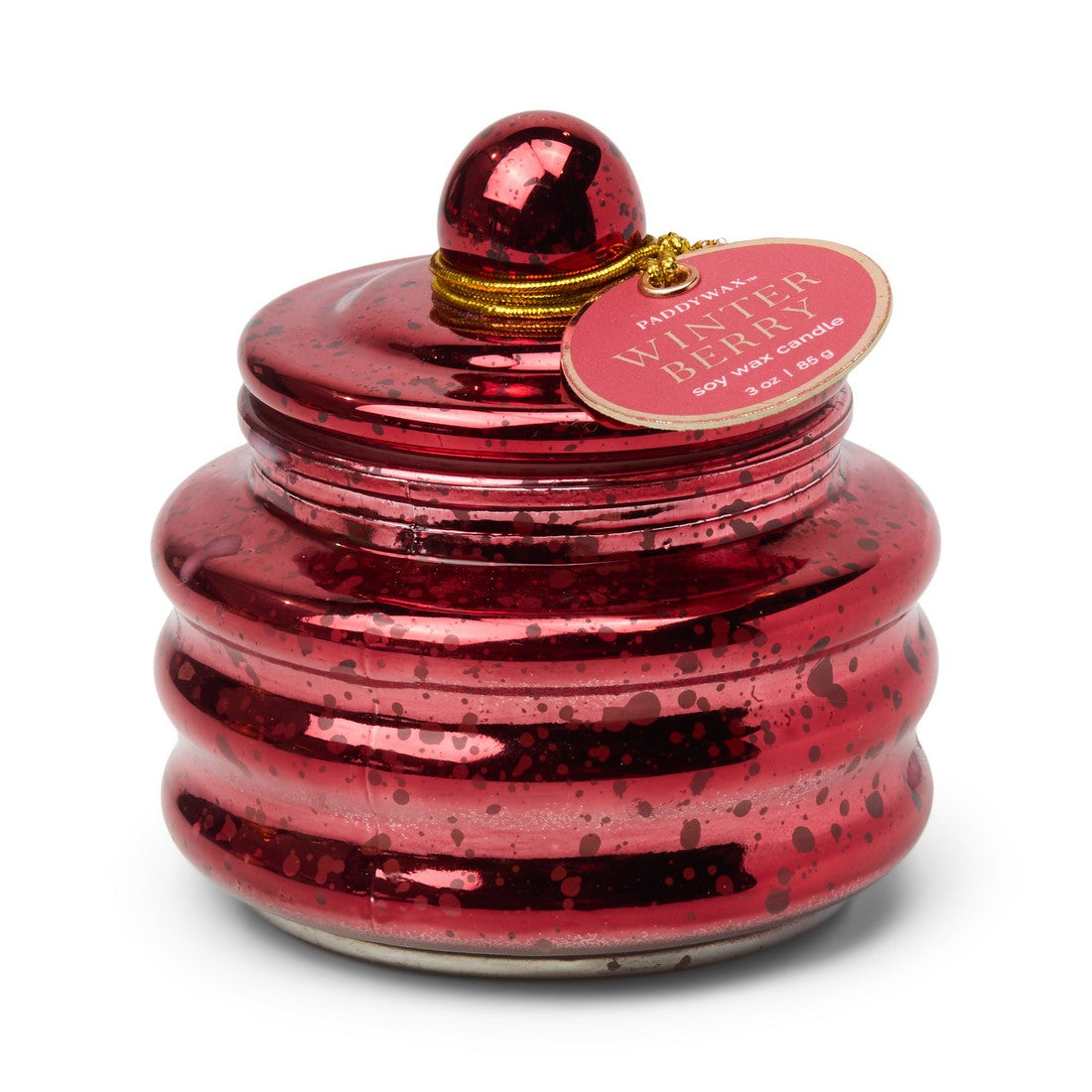 Beam Κόκκινο Κερί με καπάκι, Winter Berry 85gr - Paddywax