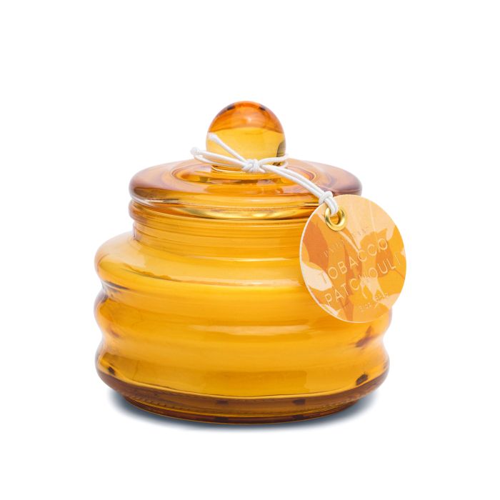 Beam Ochre Candle with lid, Tobacco Patchouli 85gr - Paddywax
