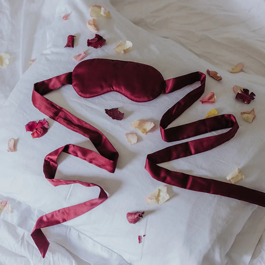 Fetish Μάσκα Ματιών Burgundy - Shots