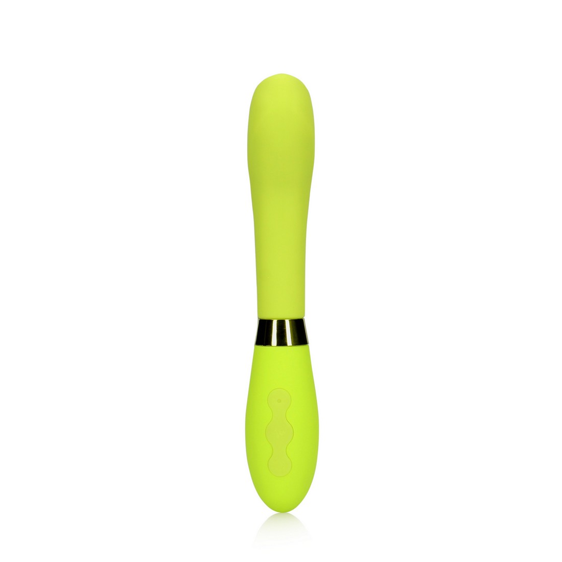 Smooth Silicone Αδιάβροχη συσκευή δόνησης G-spot, Lime Passion - Shots