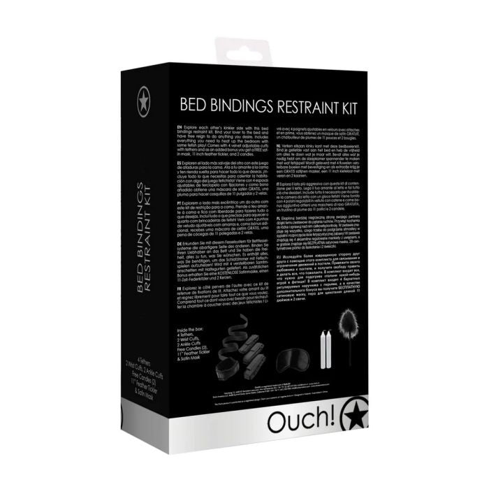 Σετ Δεσίματος Κρεβατιού, Bed Bindings Restraint Kit by Ouch - Shots