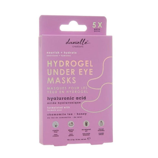 Σετ με 5 ζεύγη Hydrogel Μάσκες ματιών με υαλουρονικό οξύ - By Upper Canada