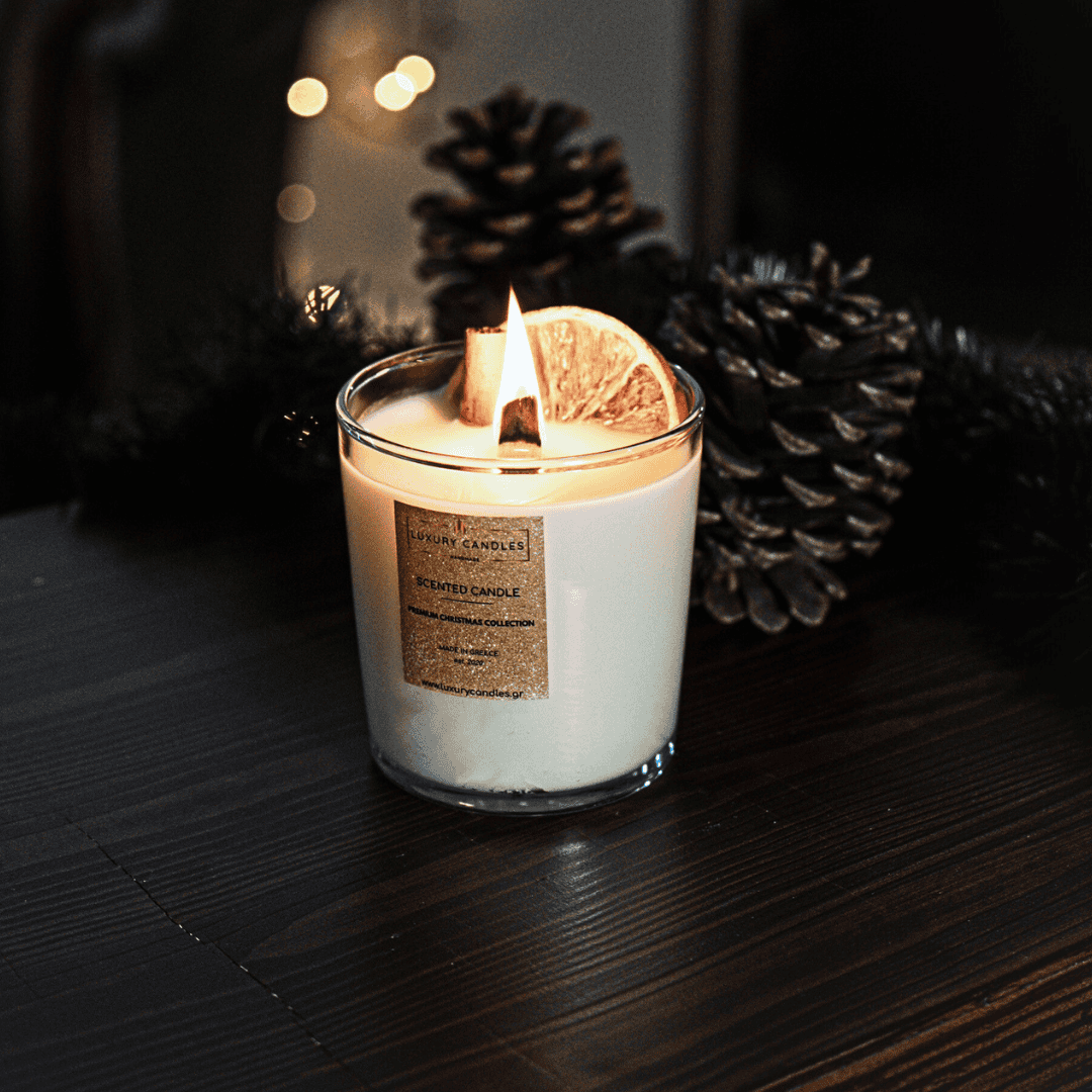 Festive Gingerbread Candle CHRISTMAS COLLECTION
