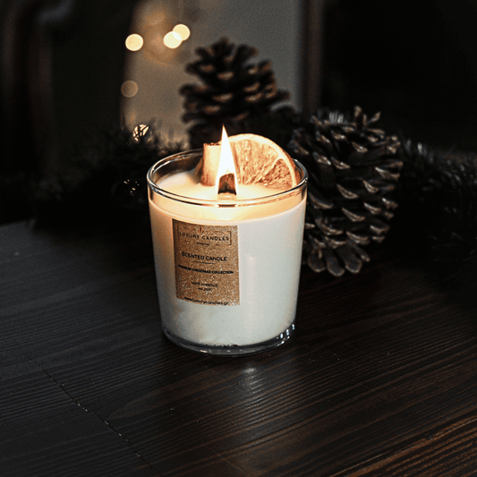 Festive Gingerbread Candle CHRISTMAS COLLECTION