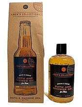 Ανδρικό αφρόλουτρο 360ml σε kraft συσκευασία που θυμίζει μπύρα, Men's Collection - Accentra